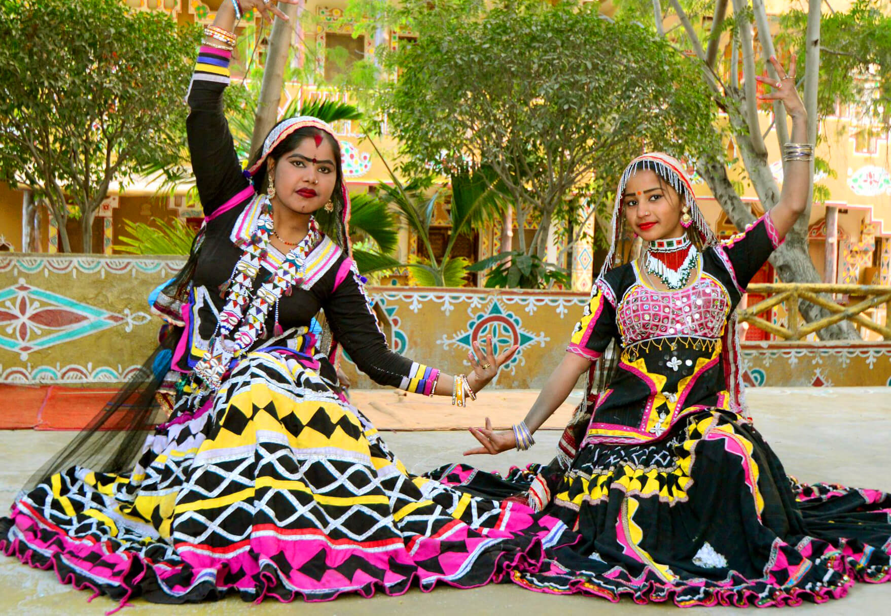 Sahariya tribal dancers Rajasthan